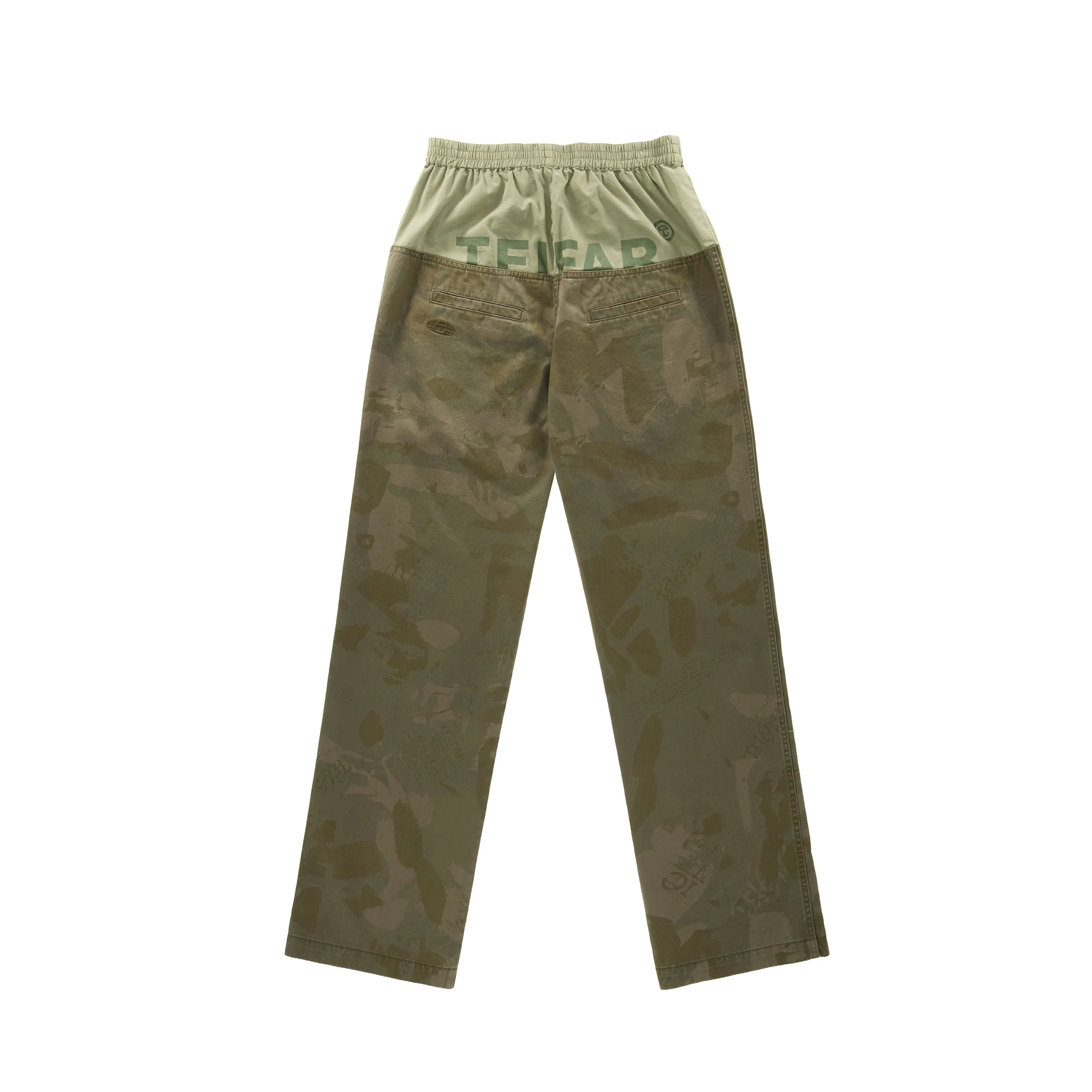 Camo Saggy Work Pant - Jungle