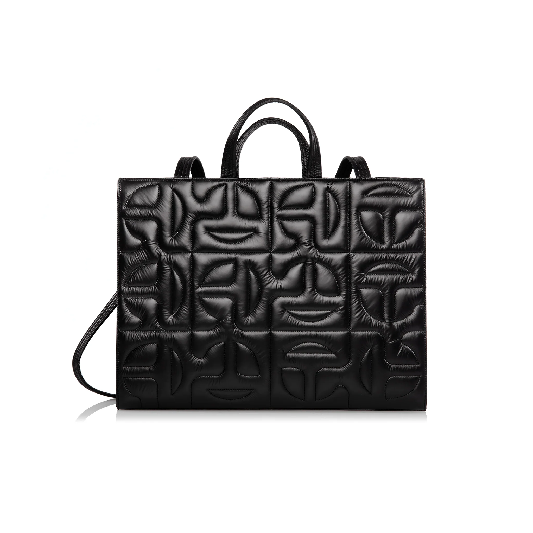 Moose Knuckles x Telfar Quilted Large Shopper - Black