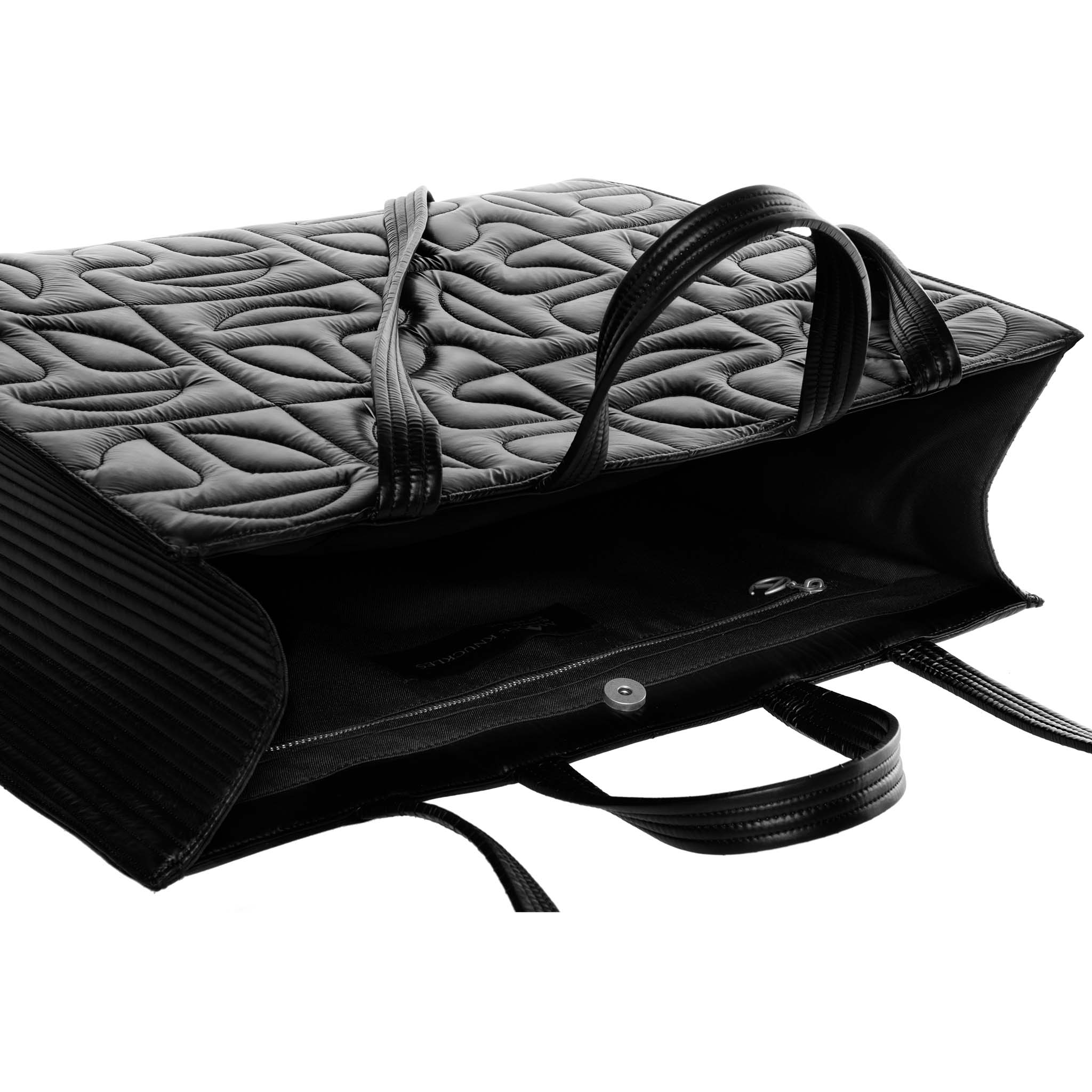 Moose Knuckles x Telfar Quilted Large Shopper - Black