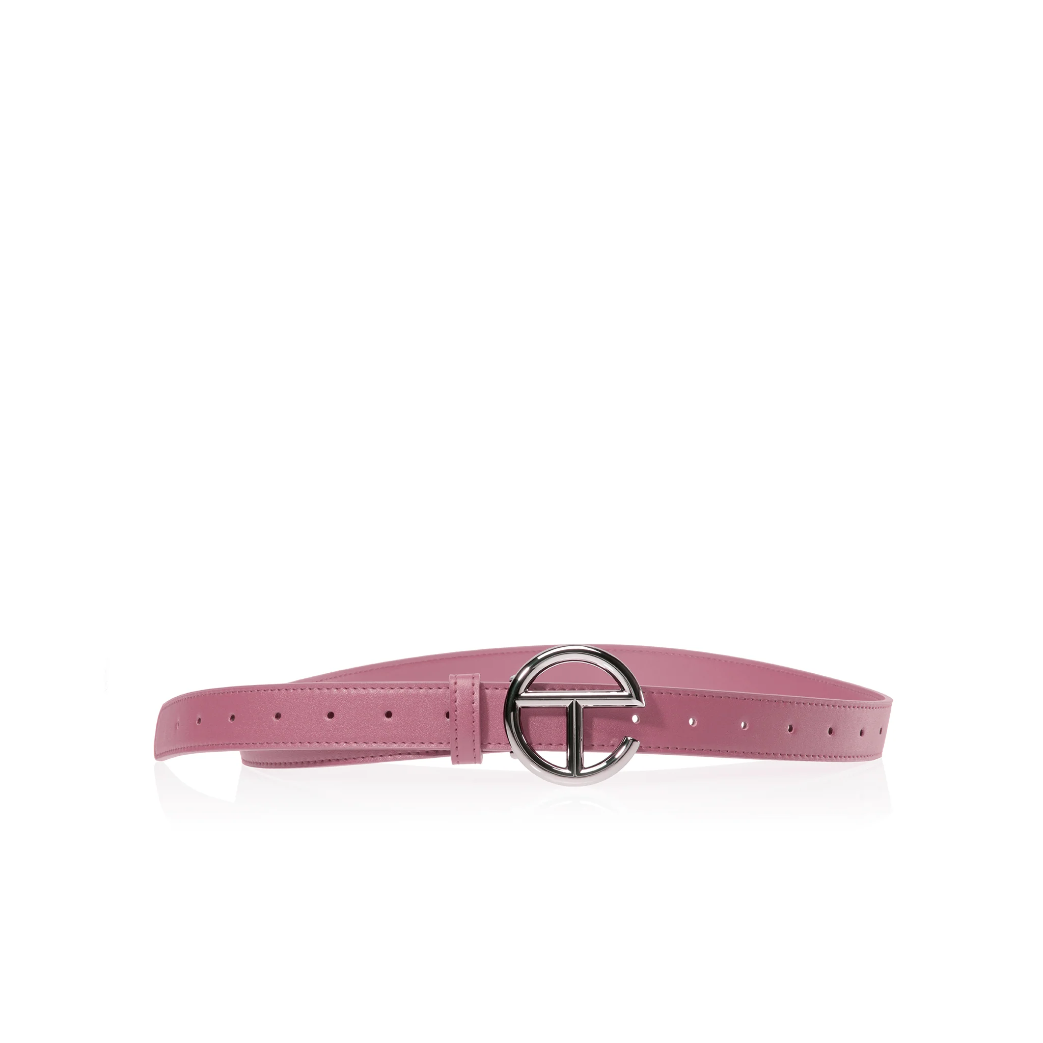 Logo Belt - Silver/Corned Beef