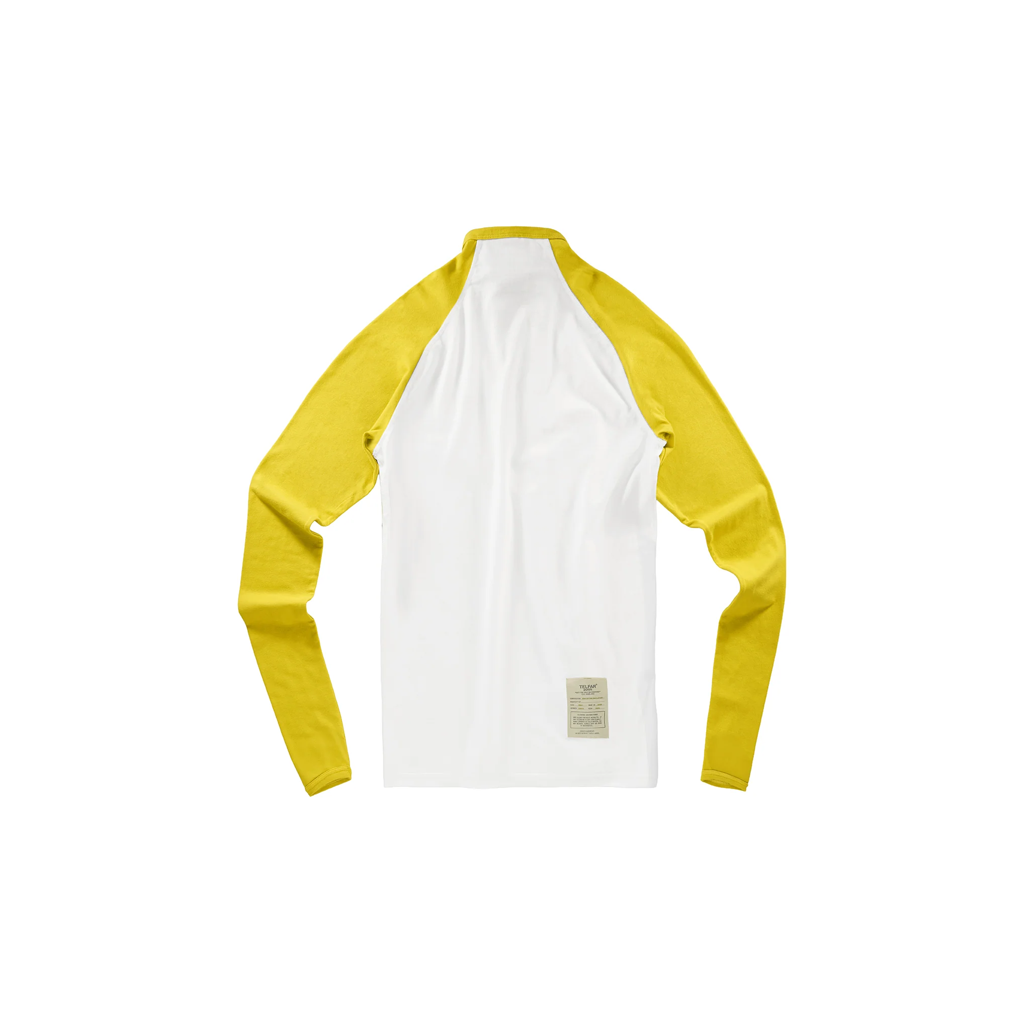 2005 Long Sleeve 3/4 Zip Mockneck - Snake Eyes/White