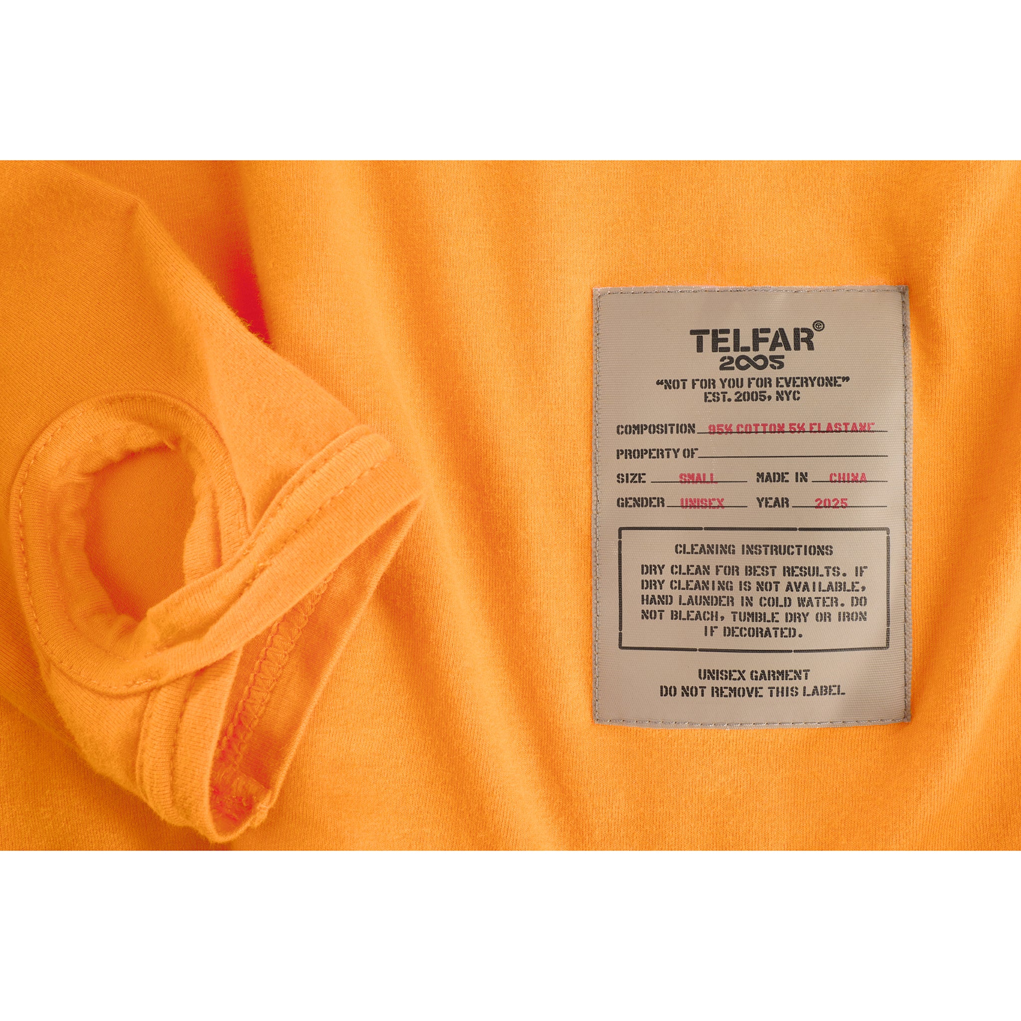 2005 Long Sleeve Snood - Orange