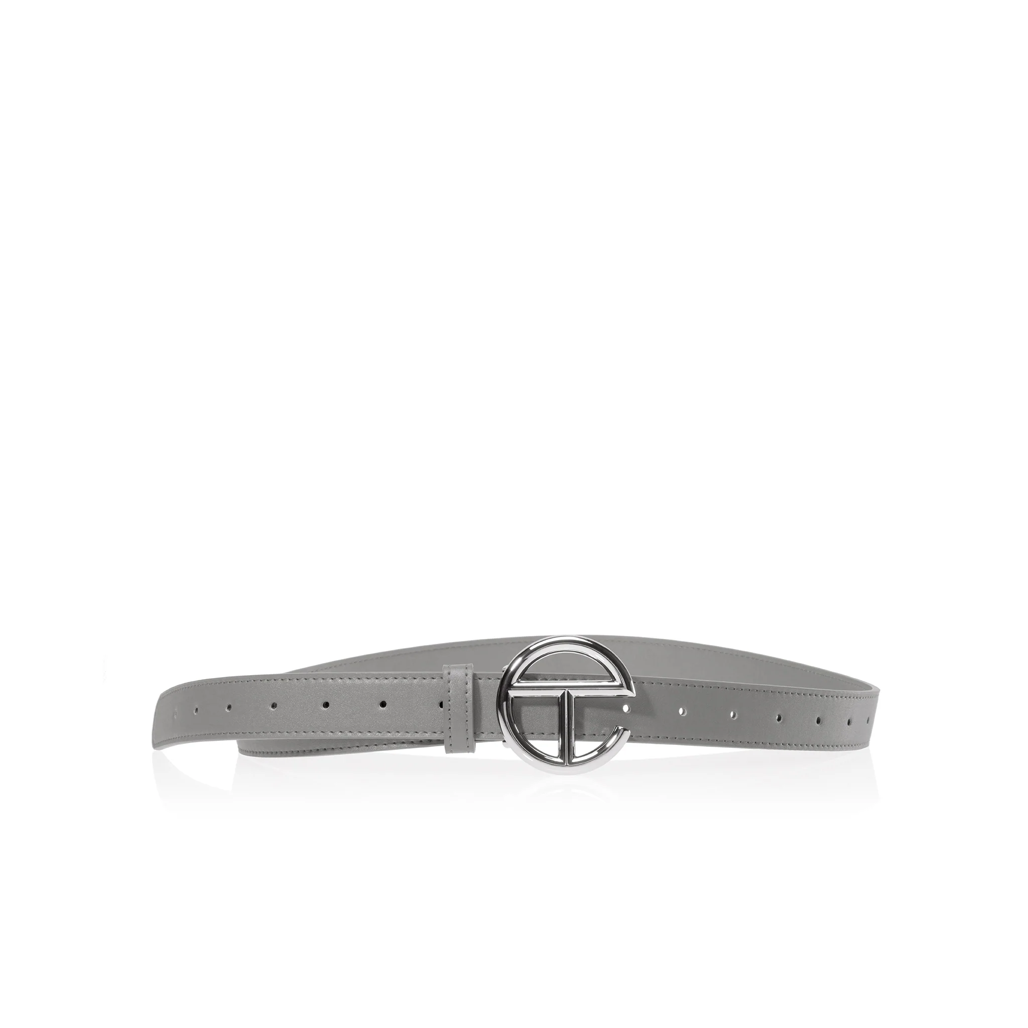 Logo Belt - Silver/Grey