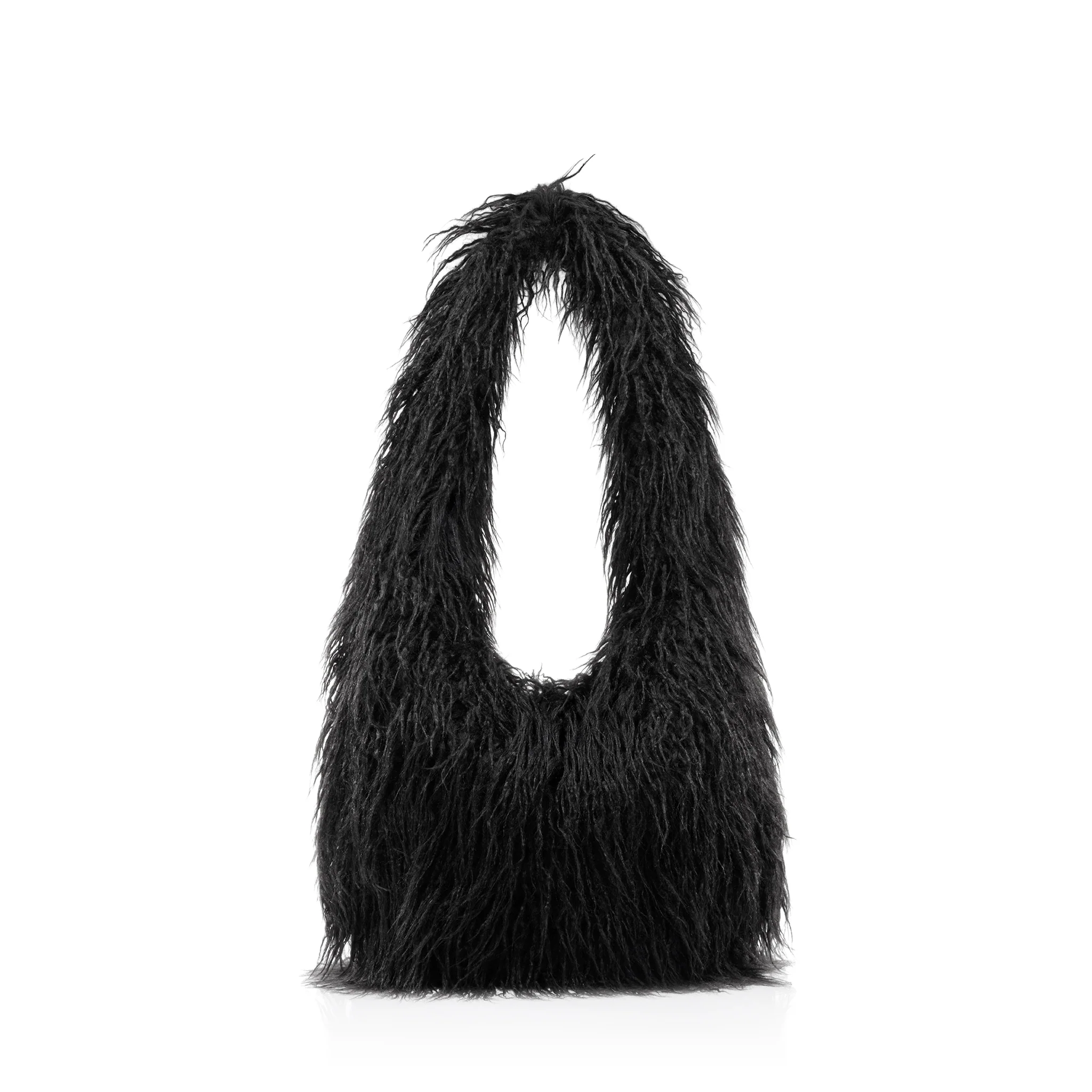 Canal Fur Hobo - Black