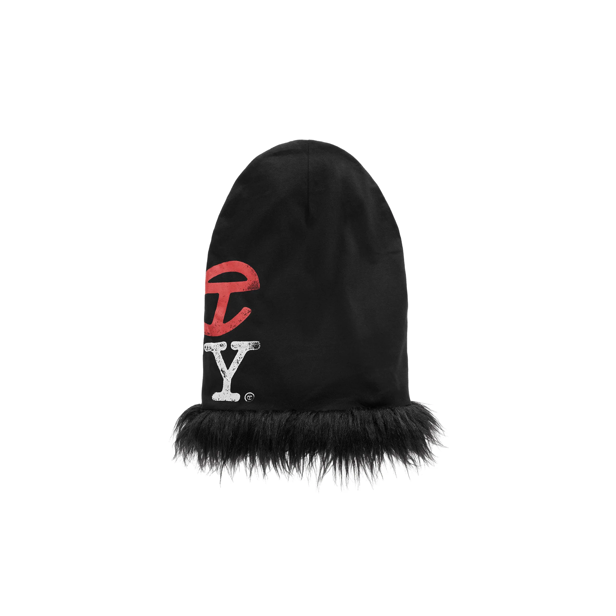 Canal Fur Beanie - Black