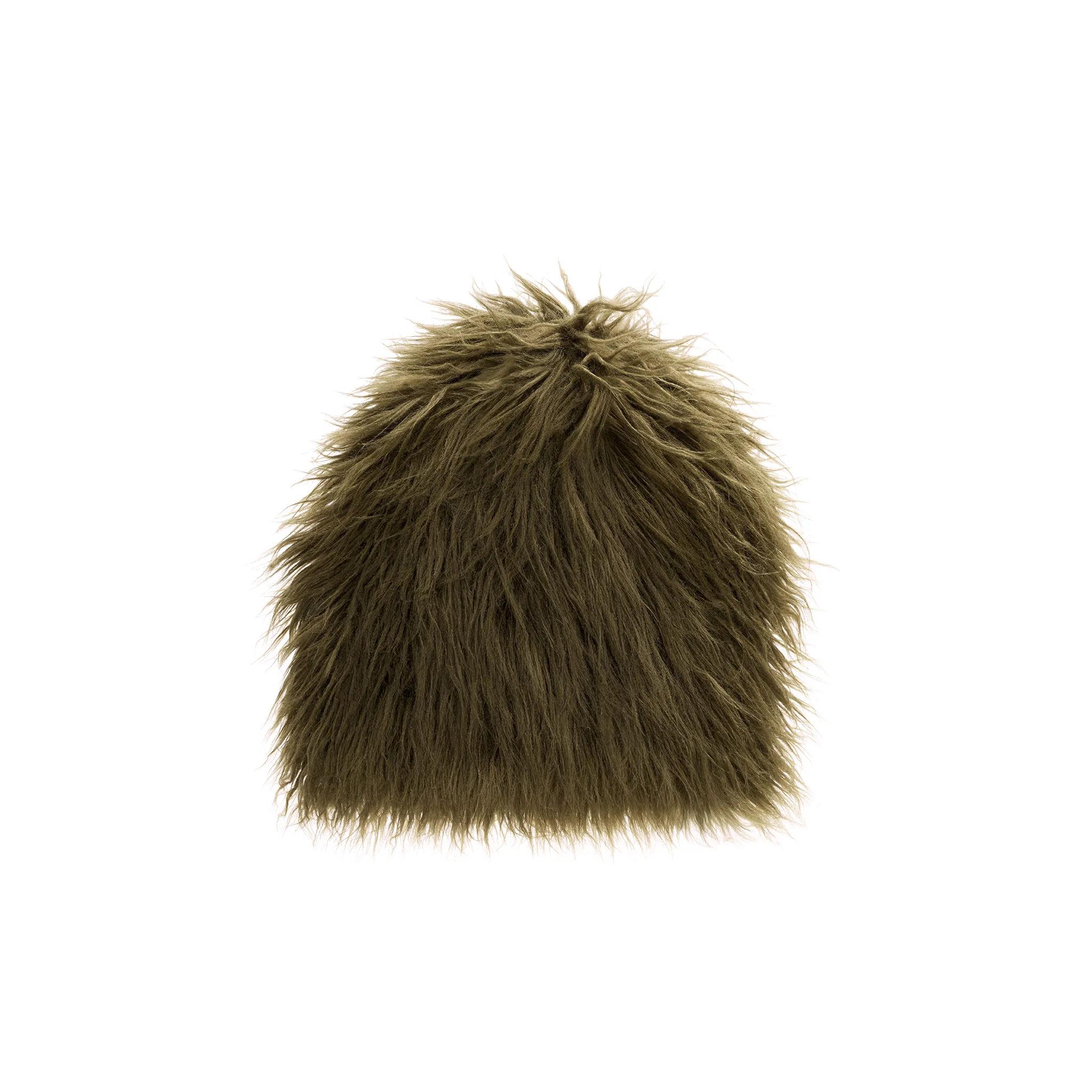 Camo Fur Beanie - Jungle