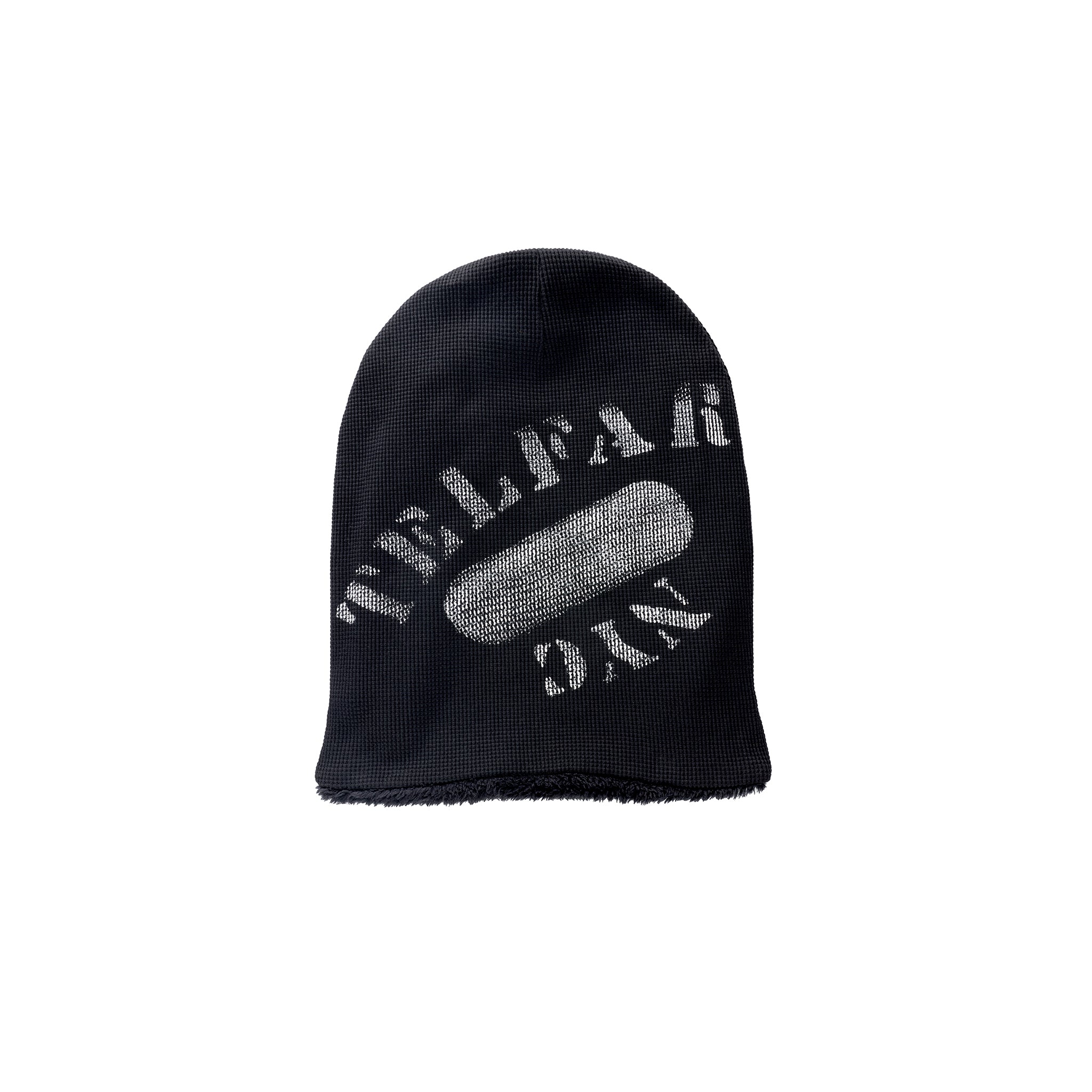 Telfar NYC Thermal Sherpa Beanie - Black