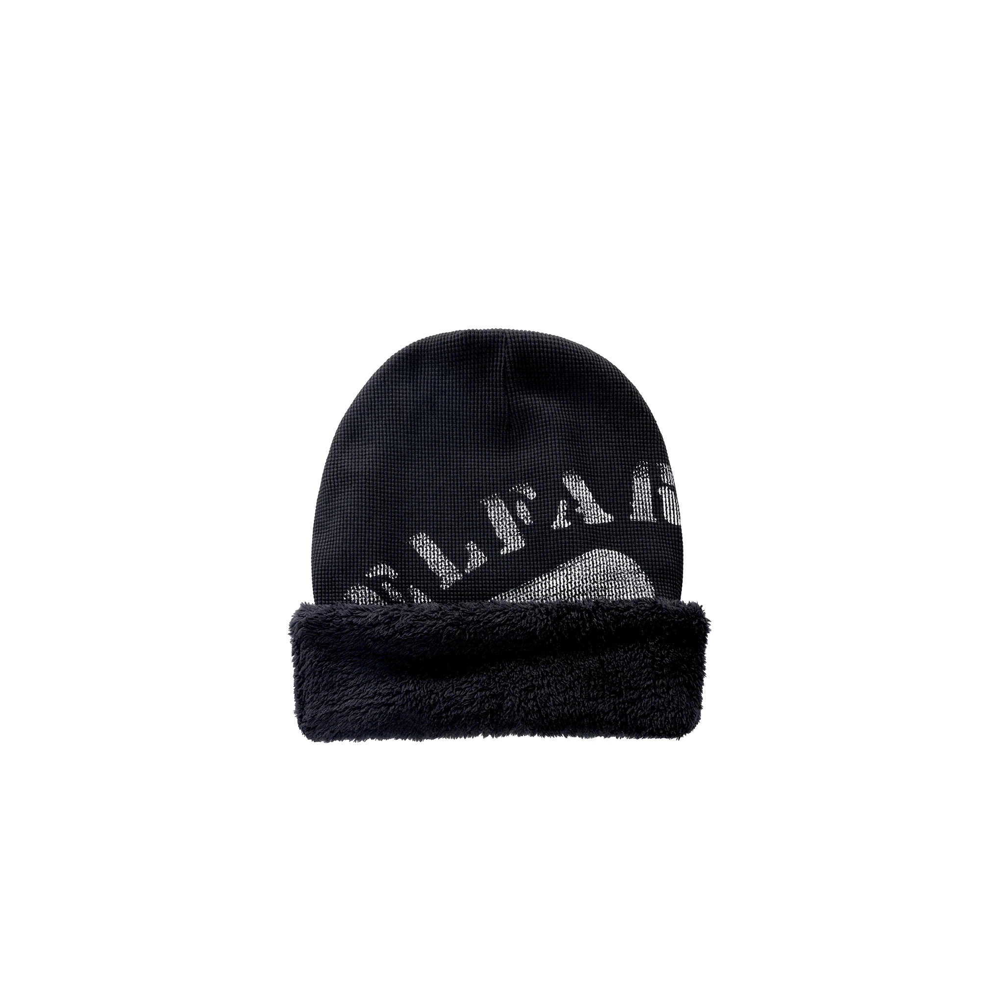 Telfar NYC Thermal Sherpa Beanie - Black