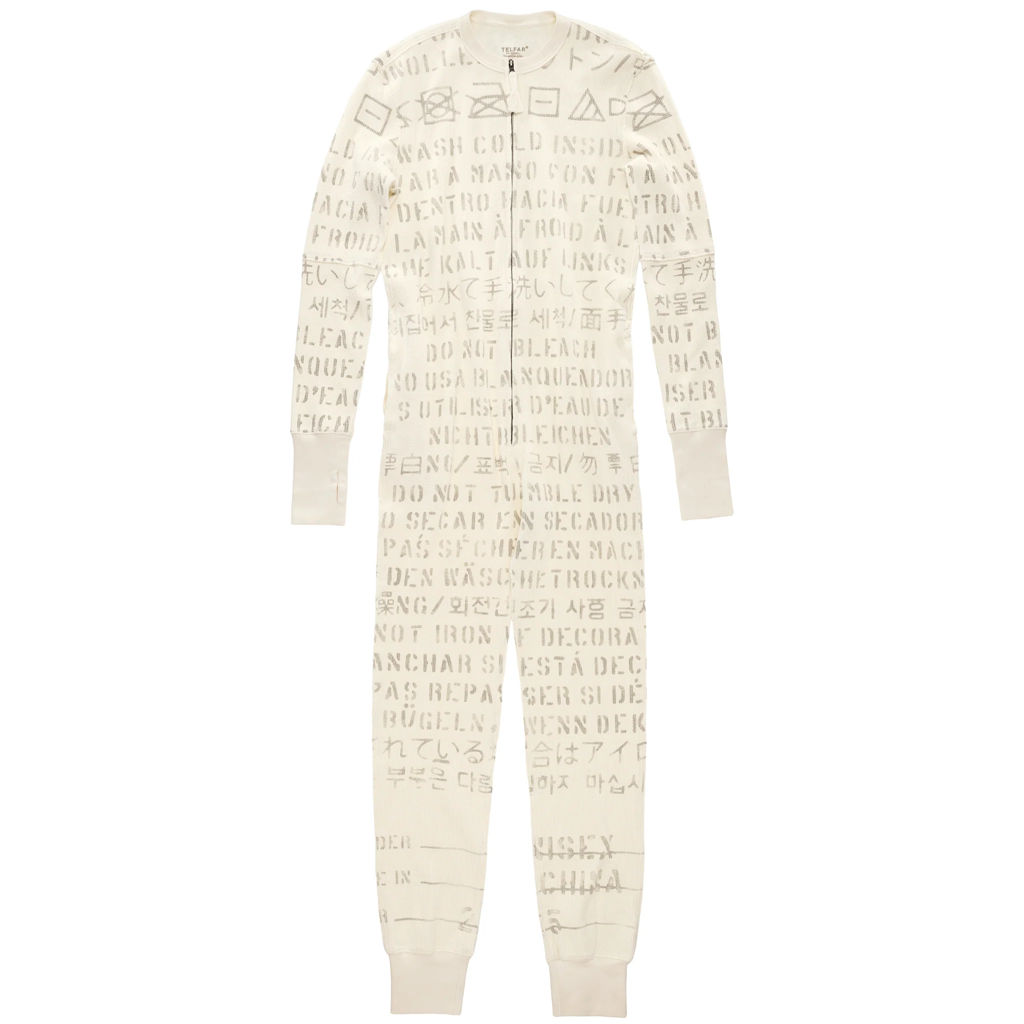 Thermal Jumpsuit - Cream