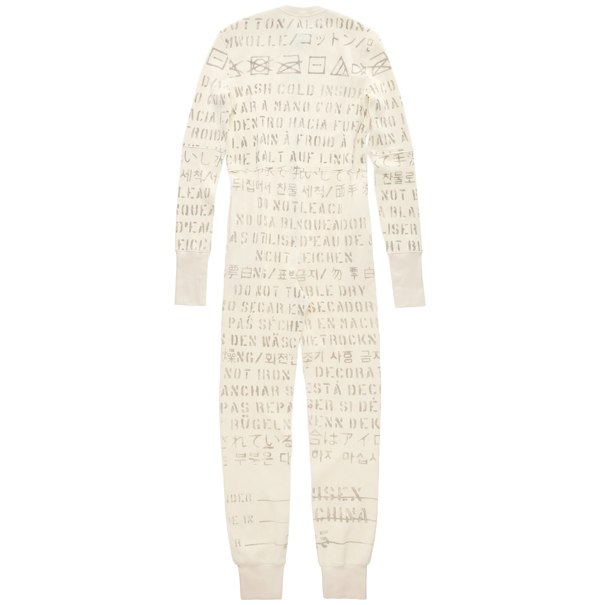 Thermal Jumpsuit - Cream