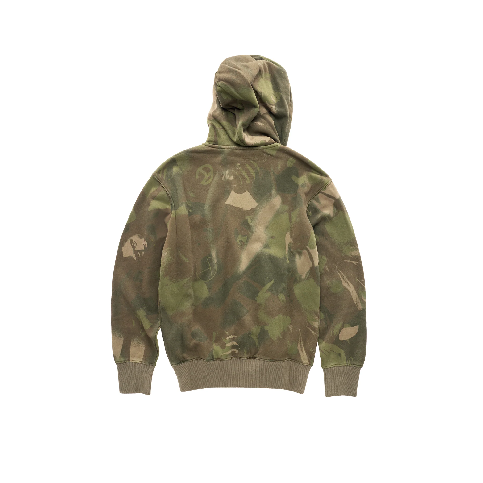 Camo Zip Up Hoodie - Jungle