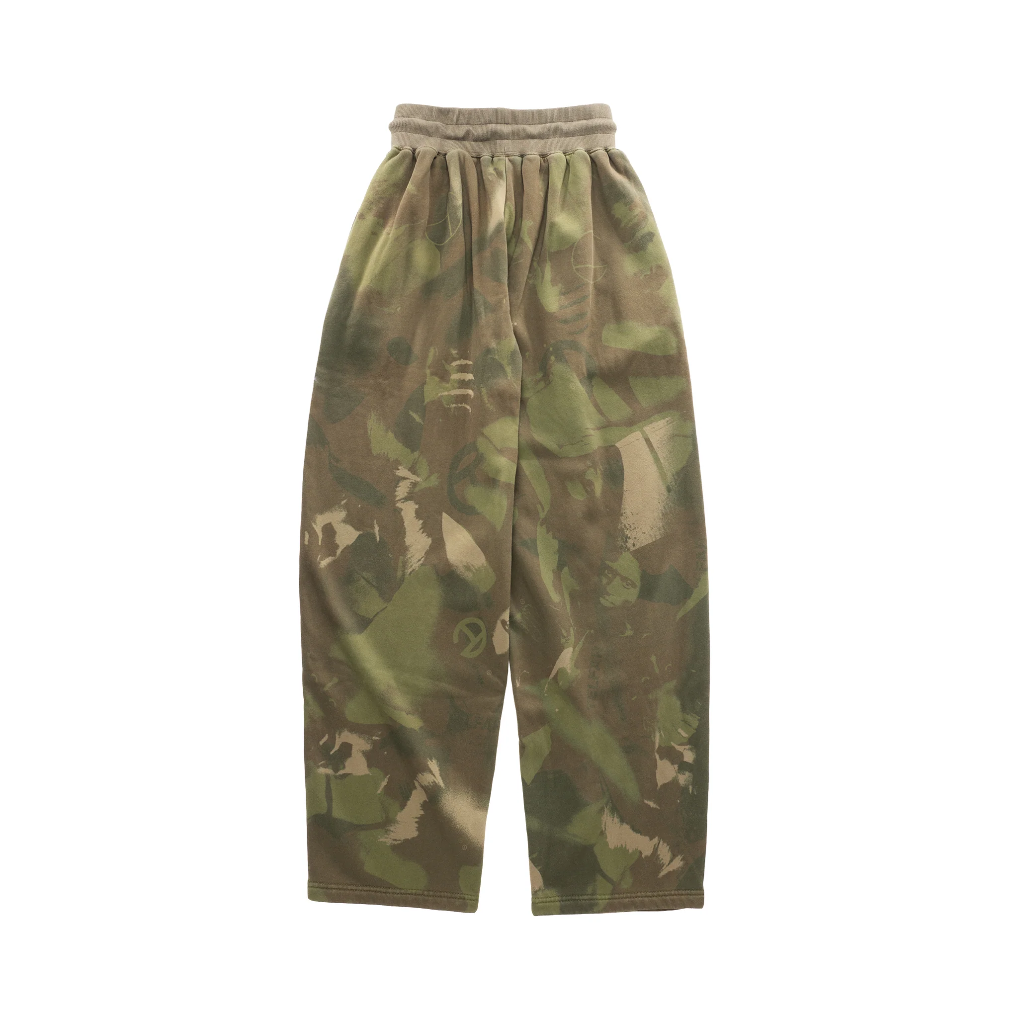 Camo Straight Leg Sweatpant - Jungle