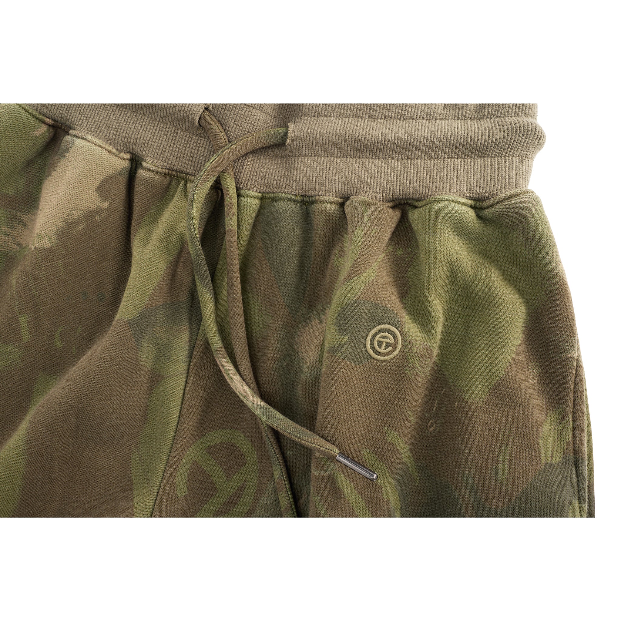 Camo Straight Leg Sweatpant - Jungle