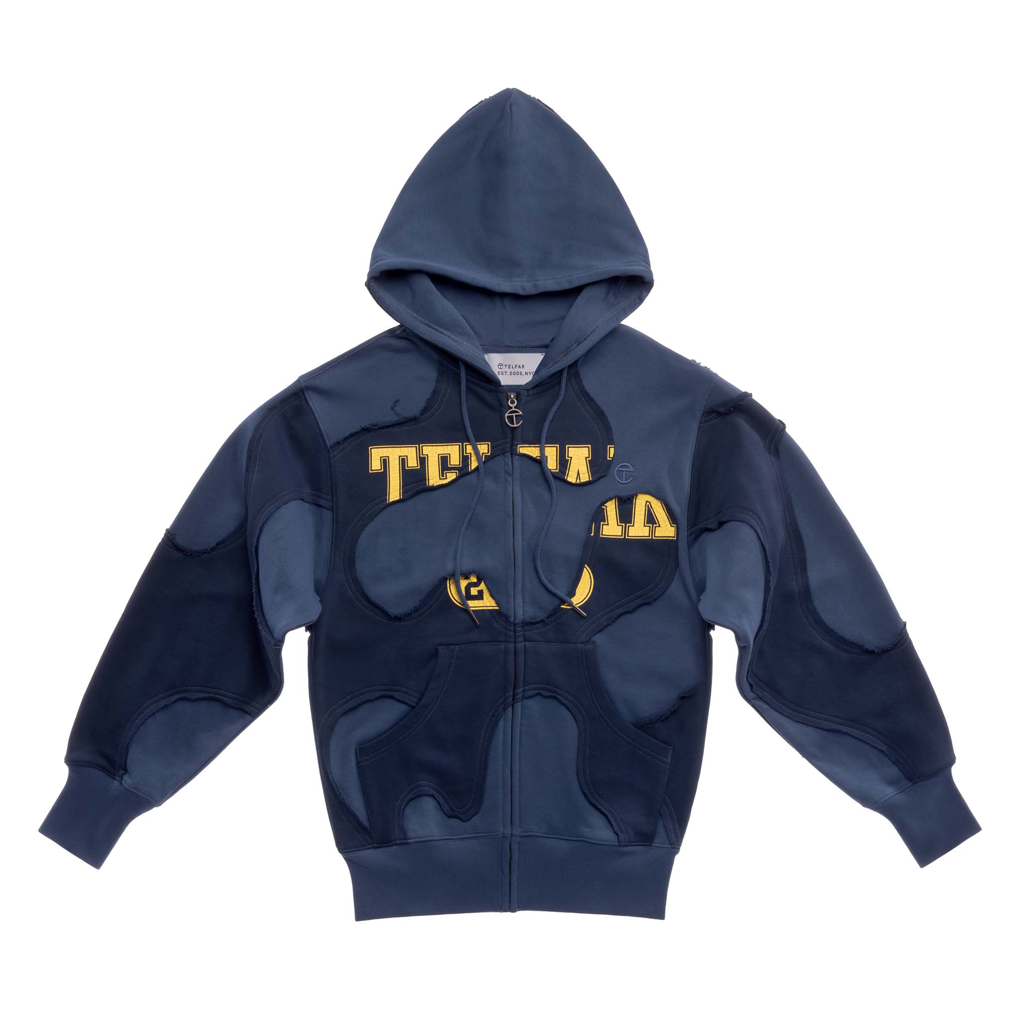 Camo Hoodie - Navy