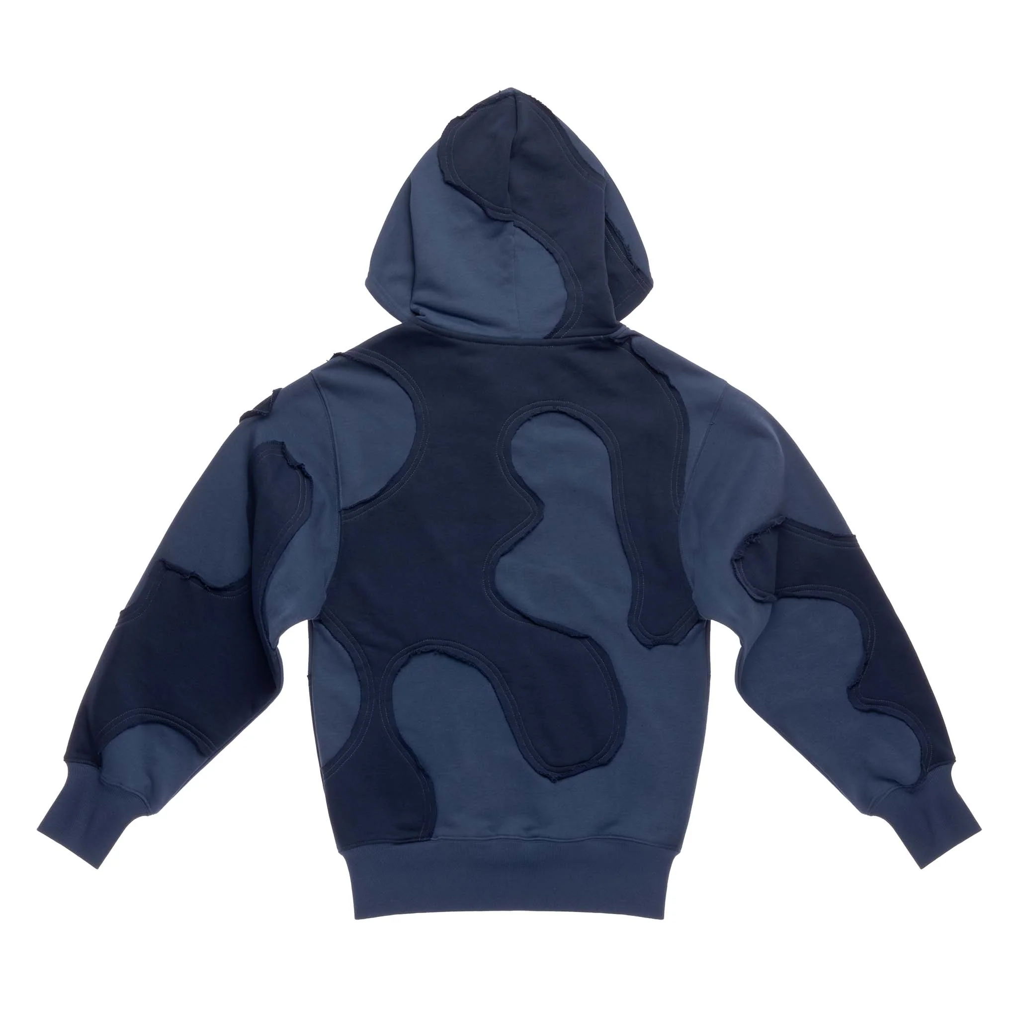 Camo Hoodie - Navy