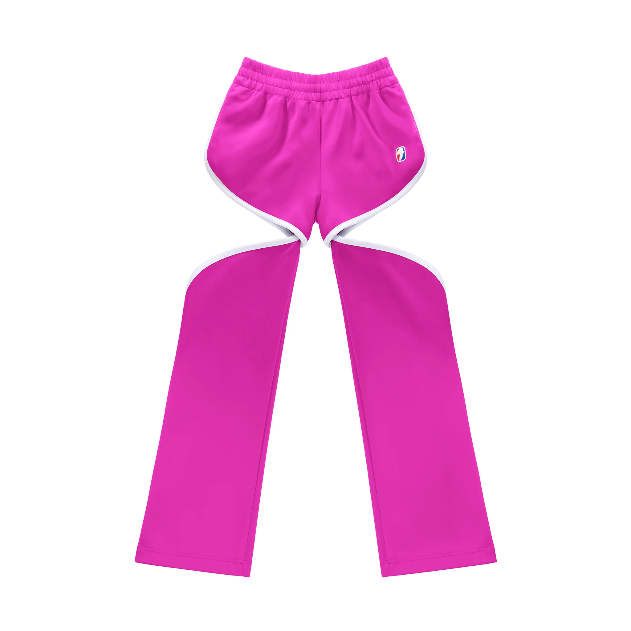 Thigh Hole Track Pant - Azalea