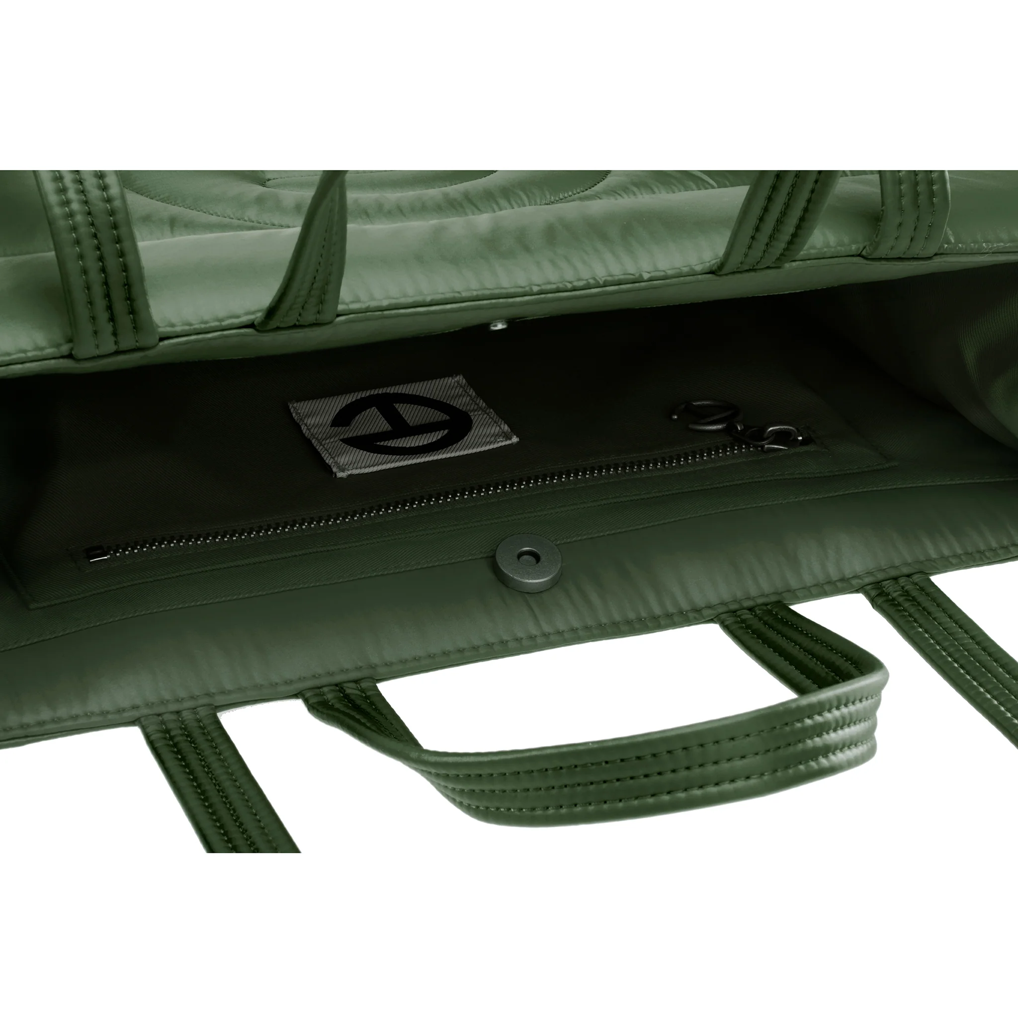 Medium Puff Shopper - Green