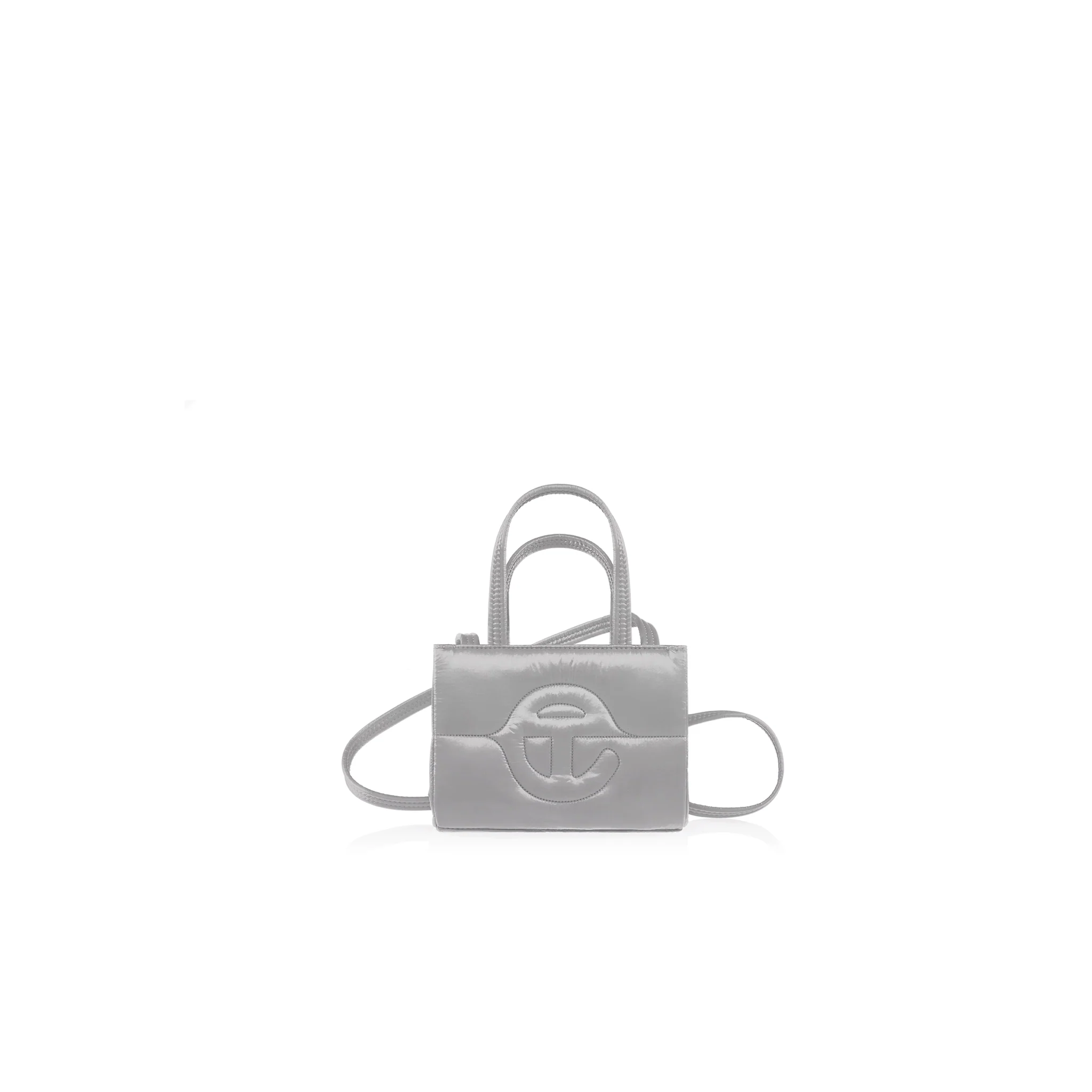 Small Puff Shopper - Grey