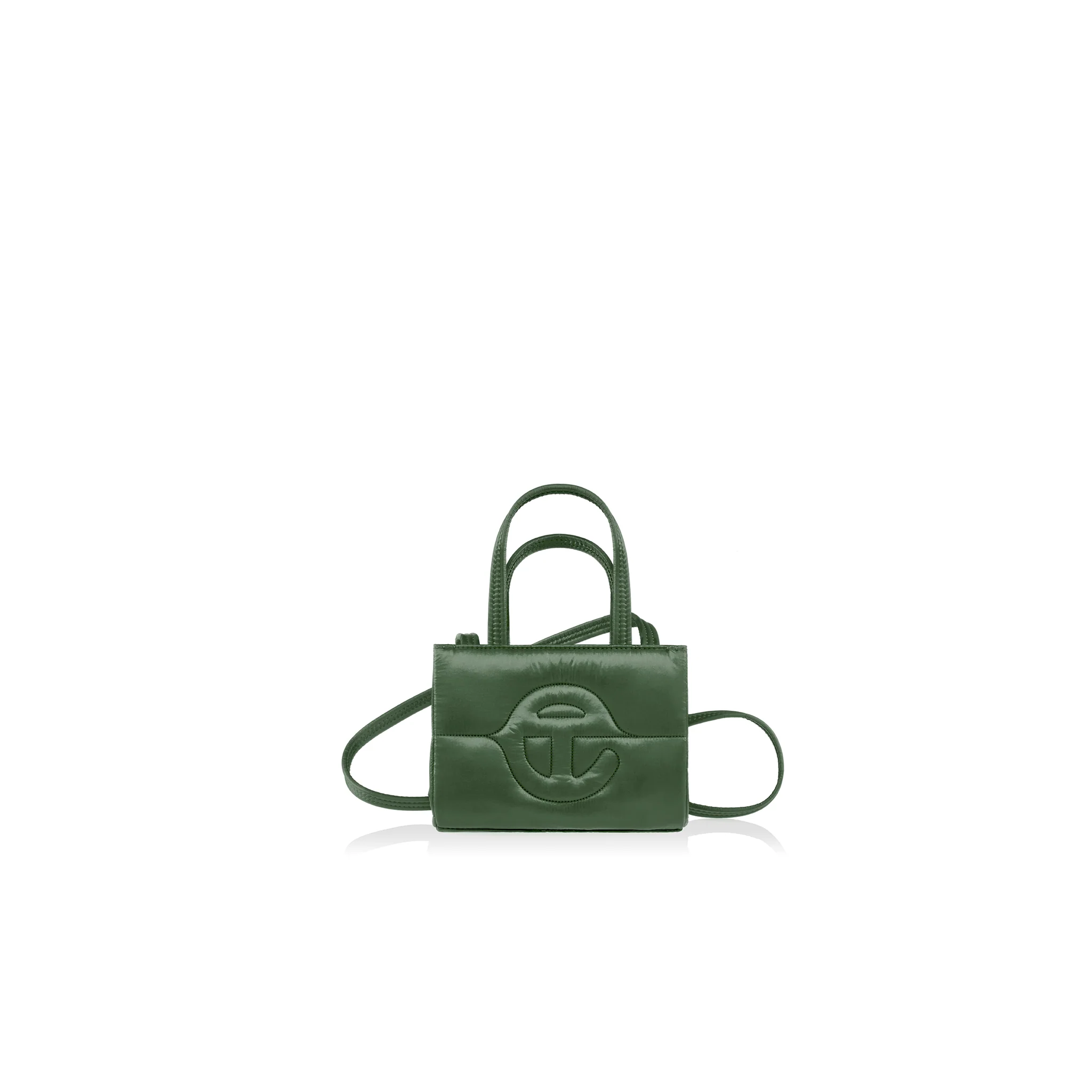 Small Puff Shopper - Green