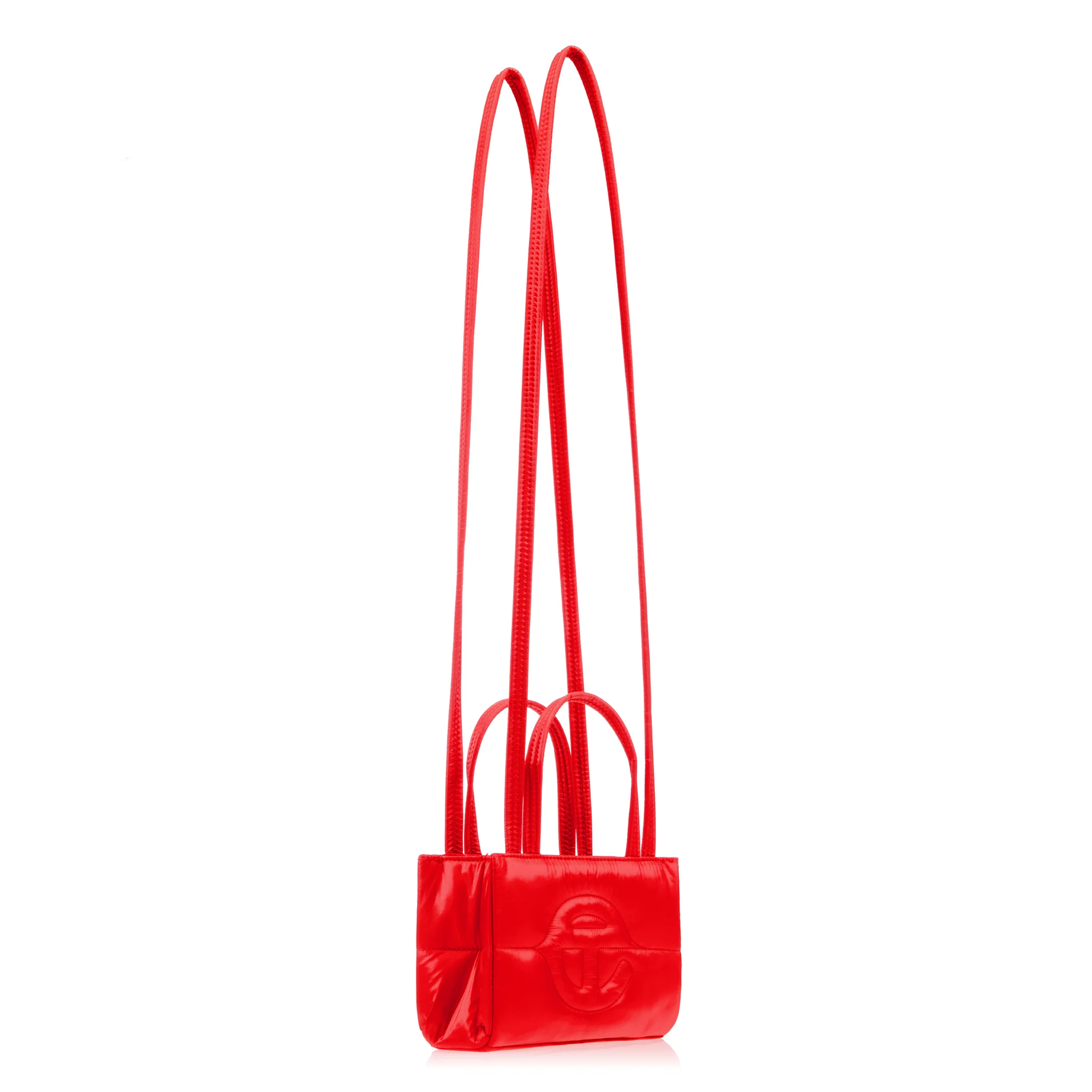 Small Puff Shopper - Red
