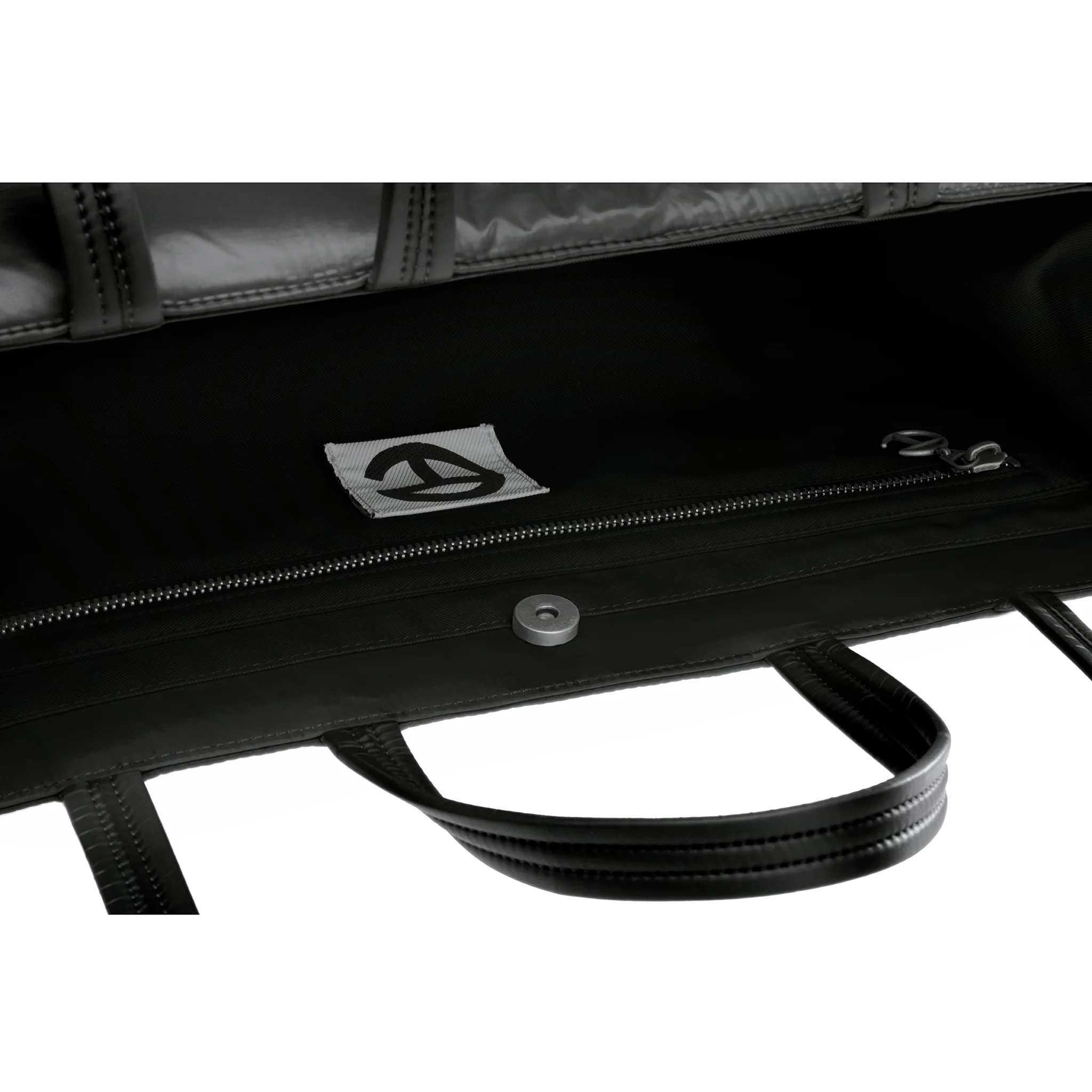 Large Puff Shopper - Black