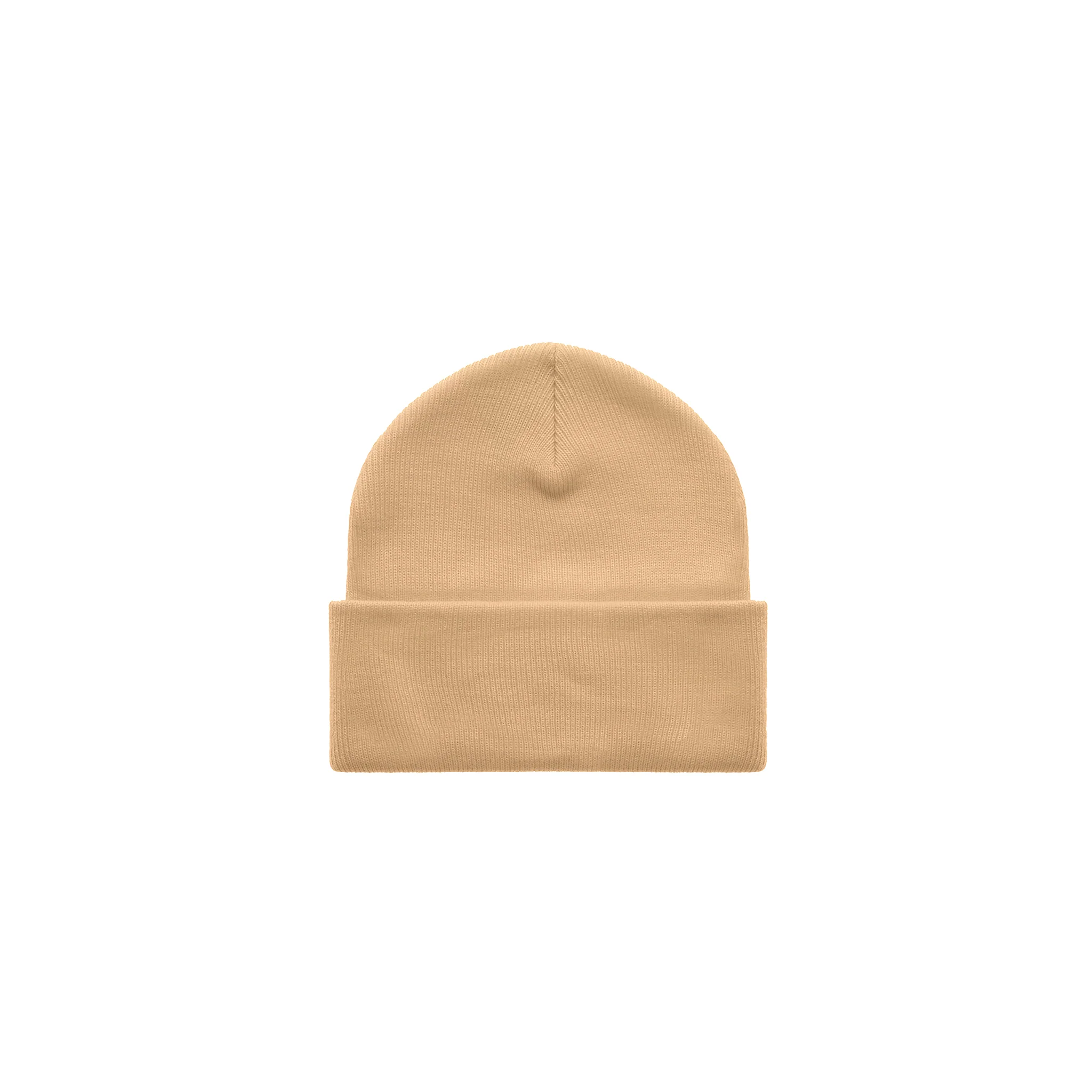 Embroidered Beanie - Cream