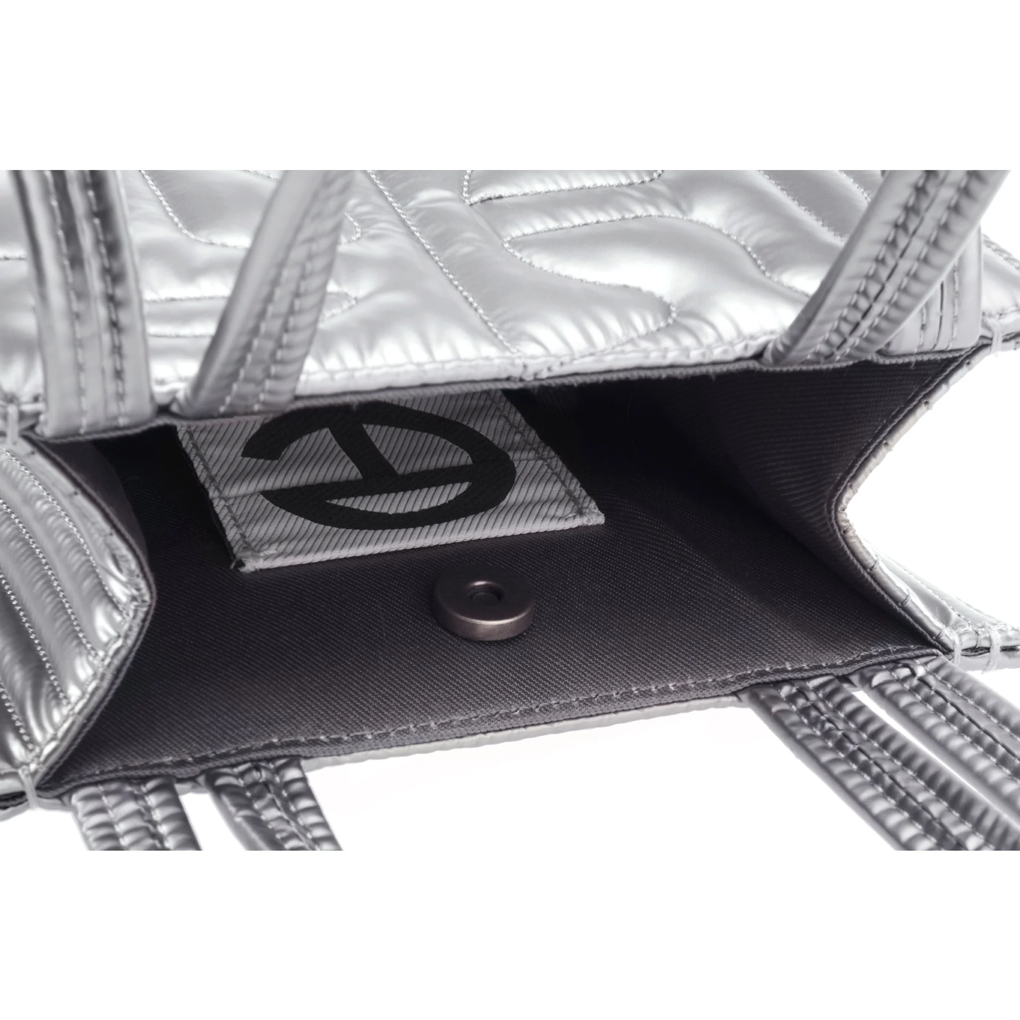 Moose Knuckles x Telfar Quilted Small Shopper - Silver