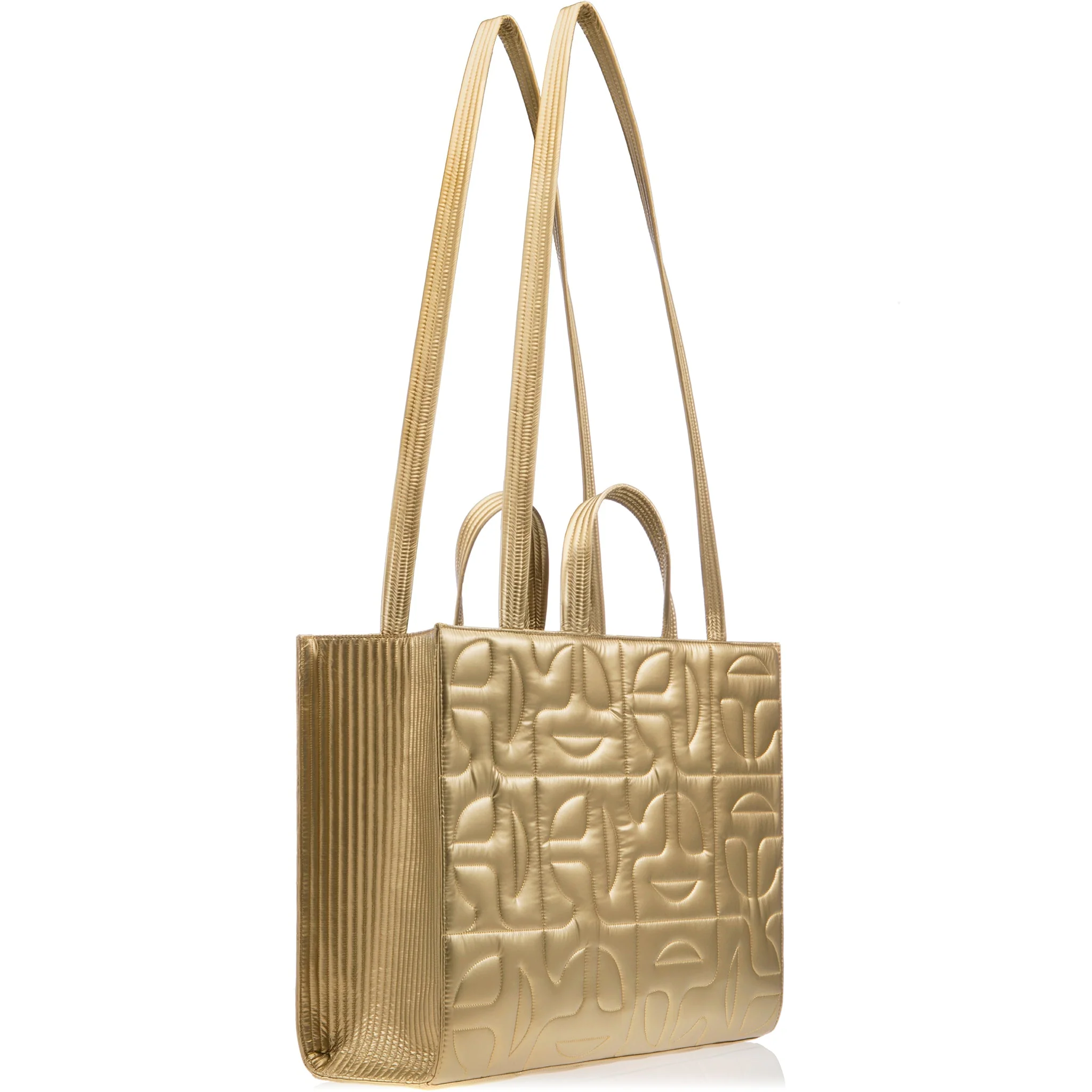 Moose Knuckles x Telfar Quilted Large Shopper - Gold