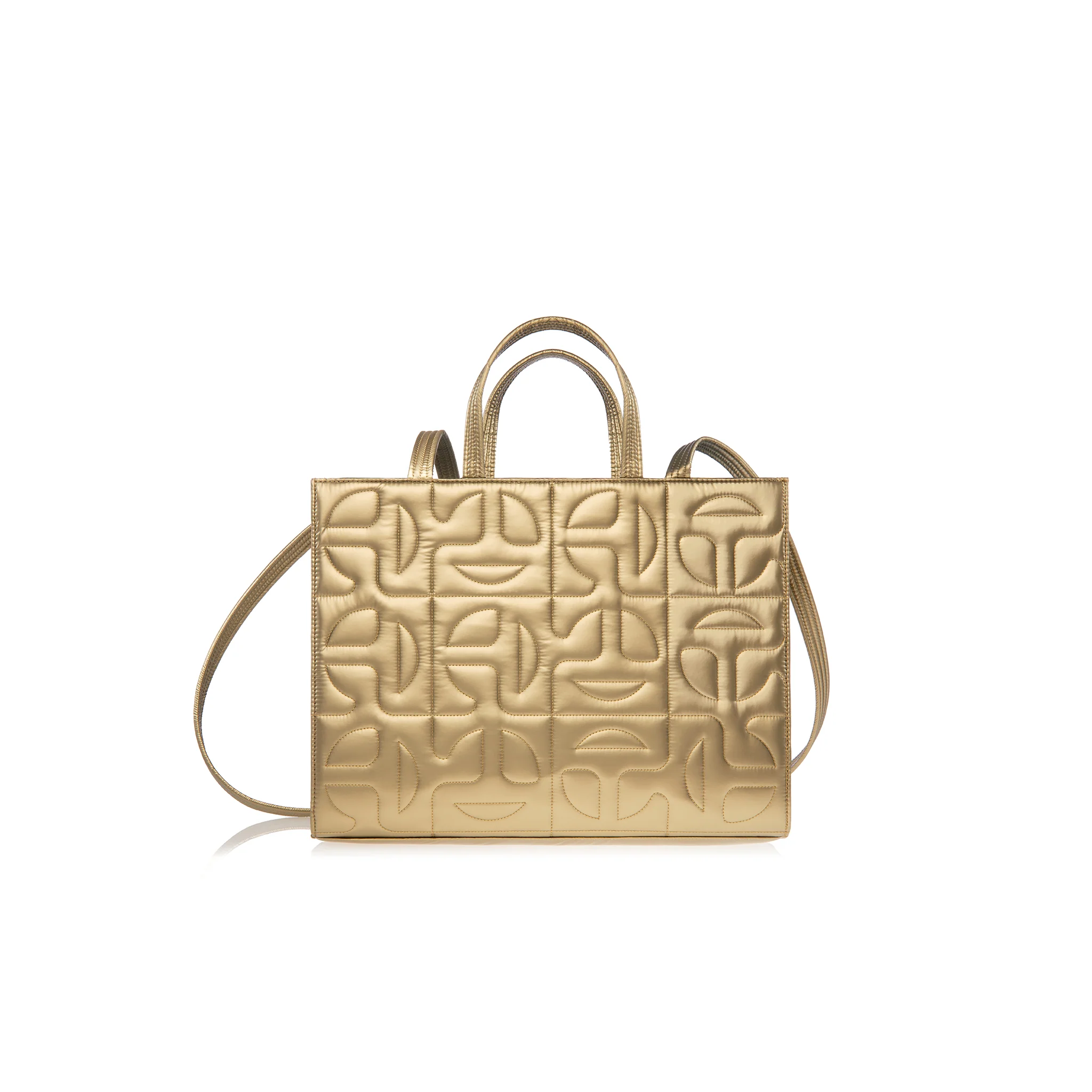 Moose Knuckles x Telfar Quilted Medium Shopper - Gold